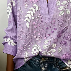 Botanical Print Blouse
