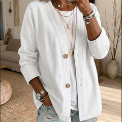 Denim Button Coat