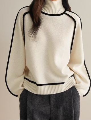 Oversized Chunky Turtleneck Sweater