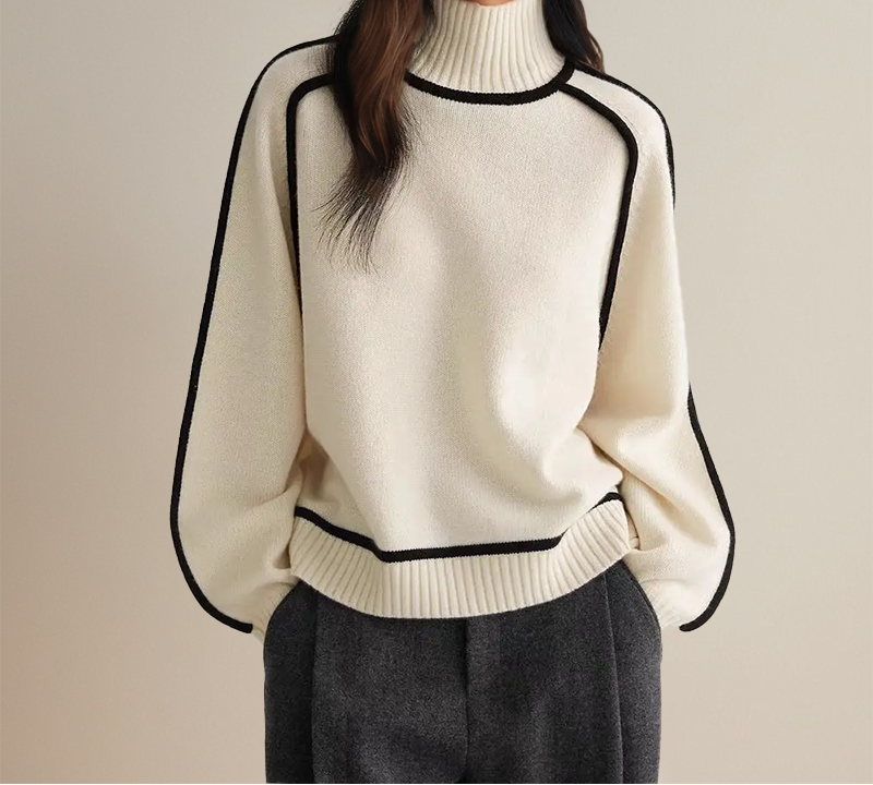 Oversized Chunky Turtleneck Sweater