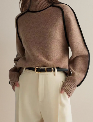Oversized Chunky Turtleneck Sweater