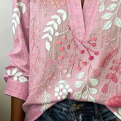 Botanical Print Blouse
