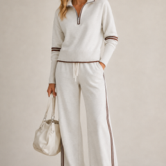 Zip Sweater Set