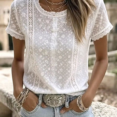 Lace Detail Blouse
