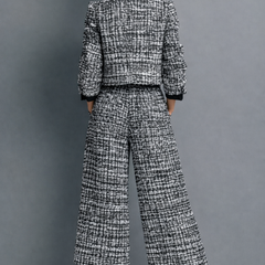 Chic Blouse and Pants Set