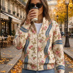 Climbing Rose Ribbon Cardigan