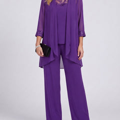 Evelyn three-piece evening set