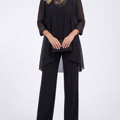 Evelyn three-piece evening set