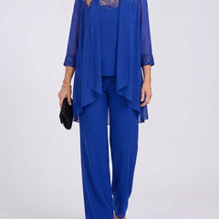 Evelyn three-piece evening set