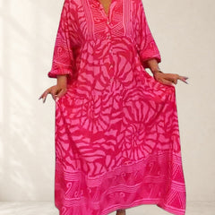 Maxi Dress With Elegant Print