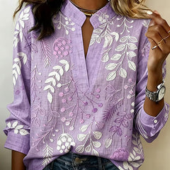 Botanical Print Blouse
