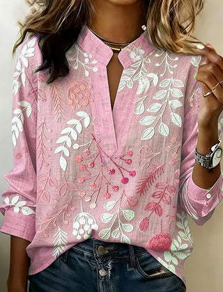 Botanical Print Blouse