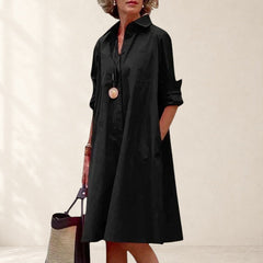 Elegant Dress With Pockets