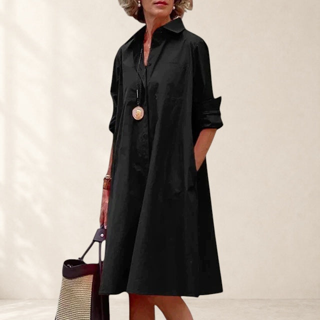 Elegant Dress With Pockets