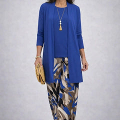 Elegant Three-Piece Set in Classic Style