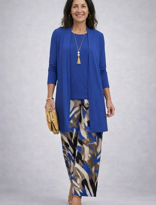 Elegant Three-Piece Set in Classic Style