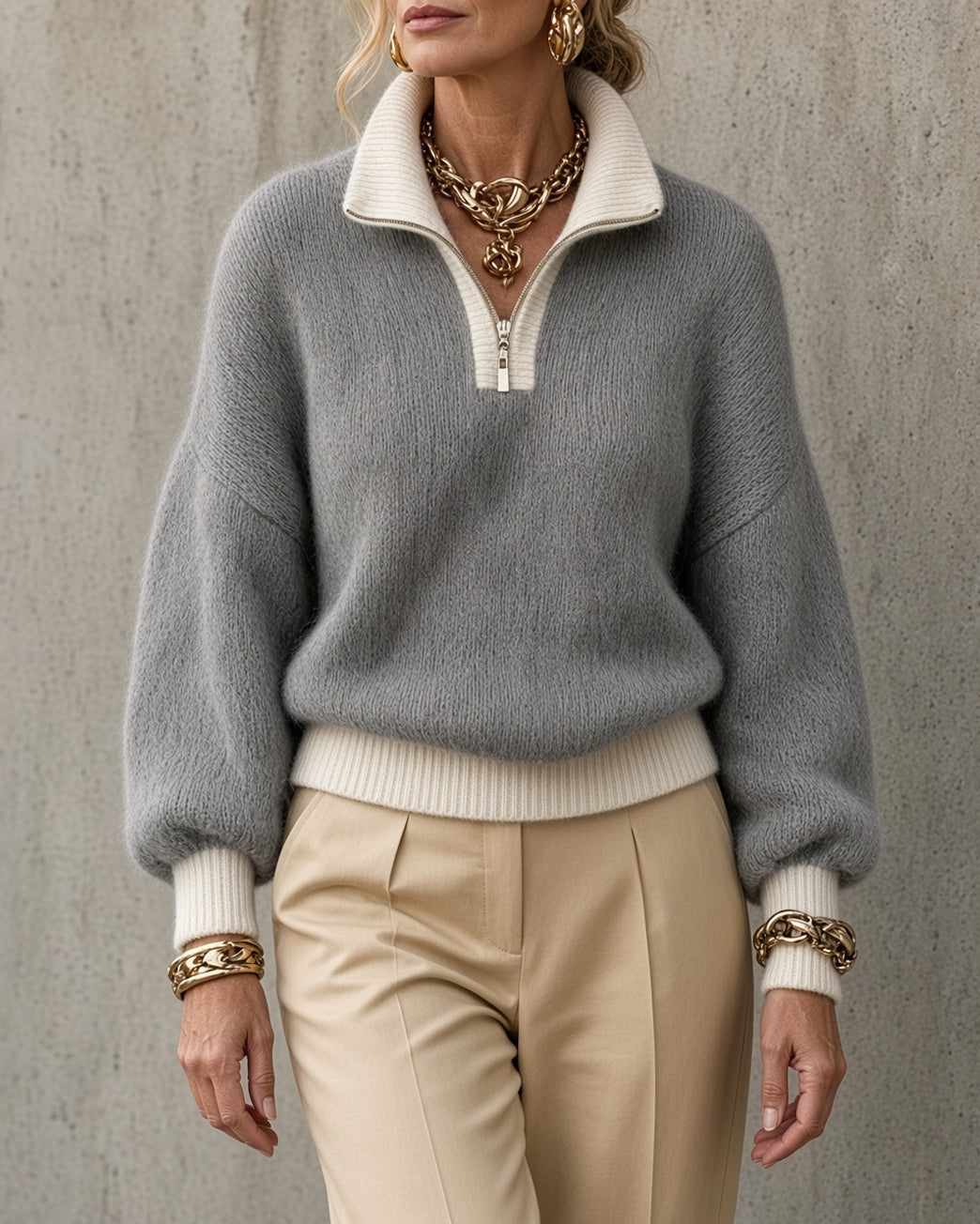 Zip Sweater