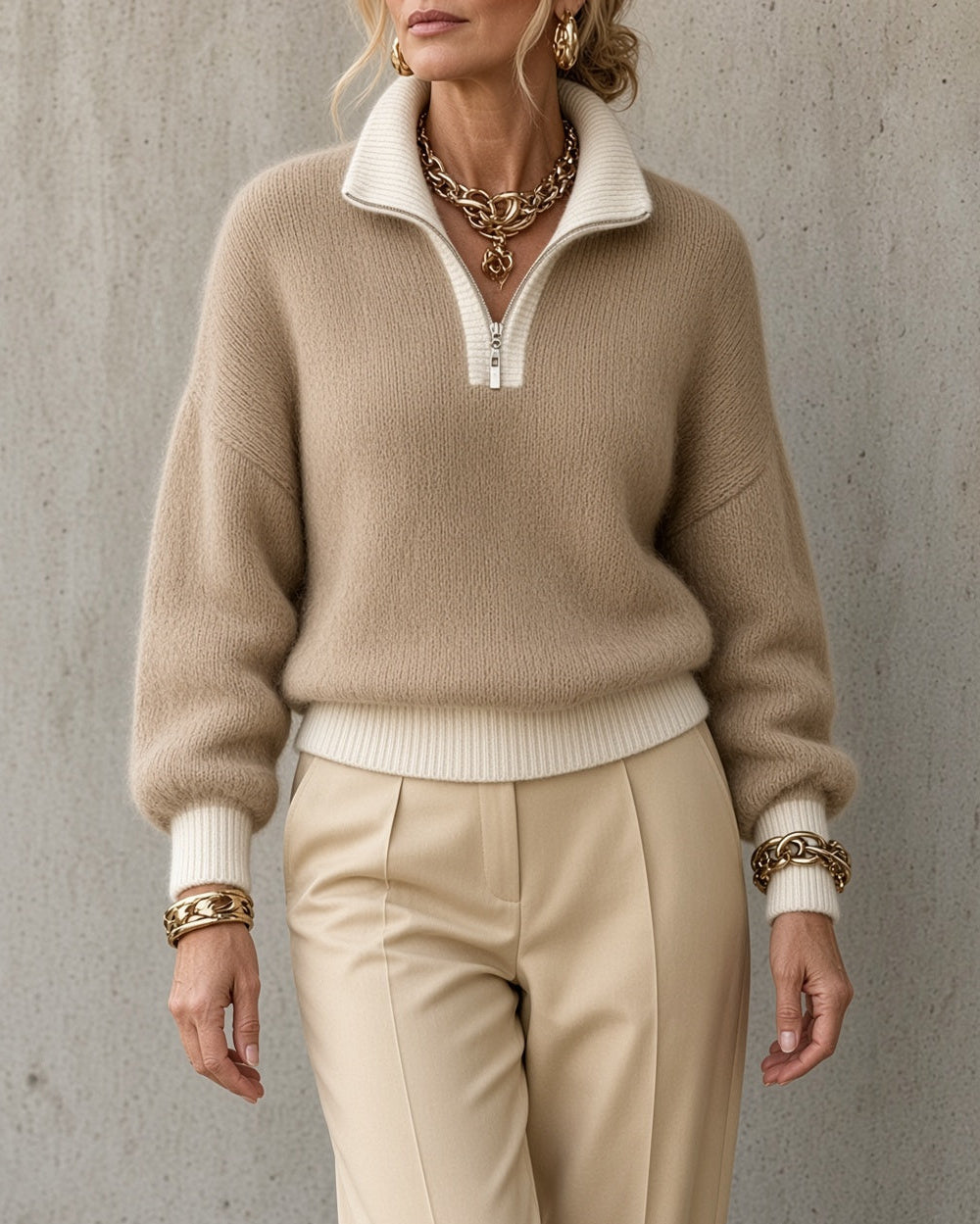 Zip Sweater