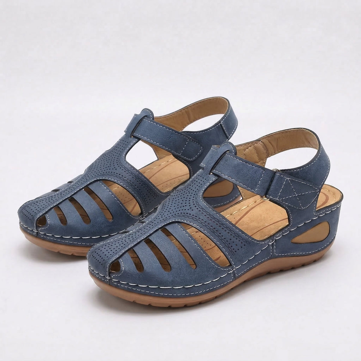 Comfort Sandals with a Gentle Lift