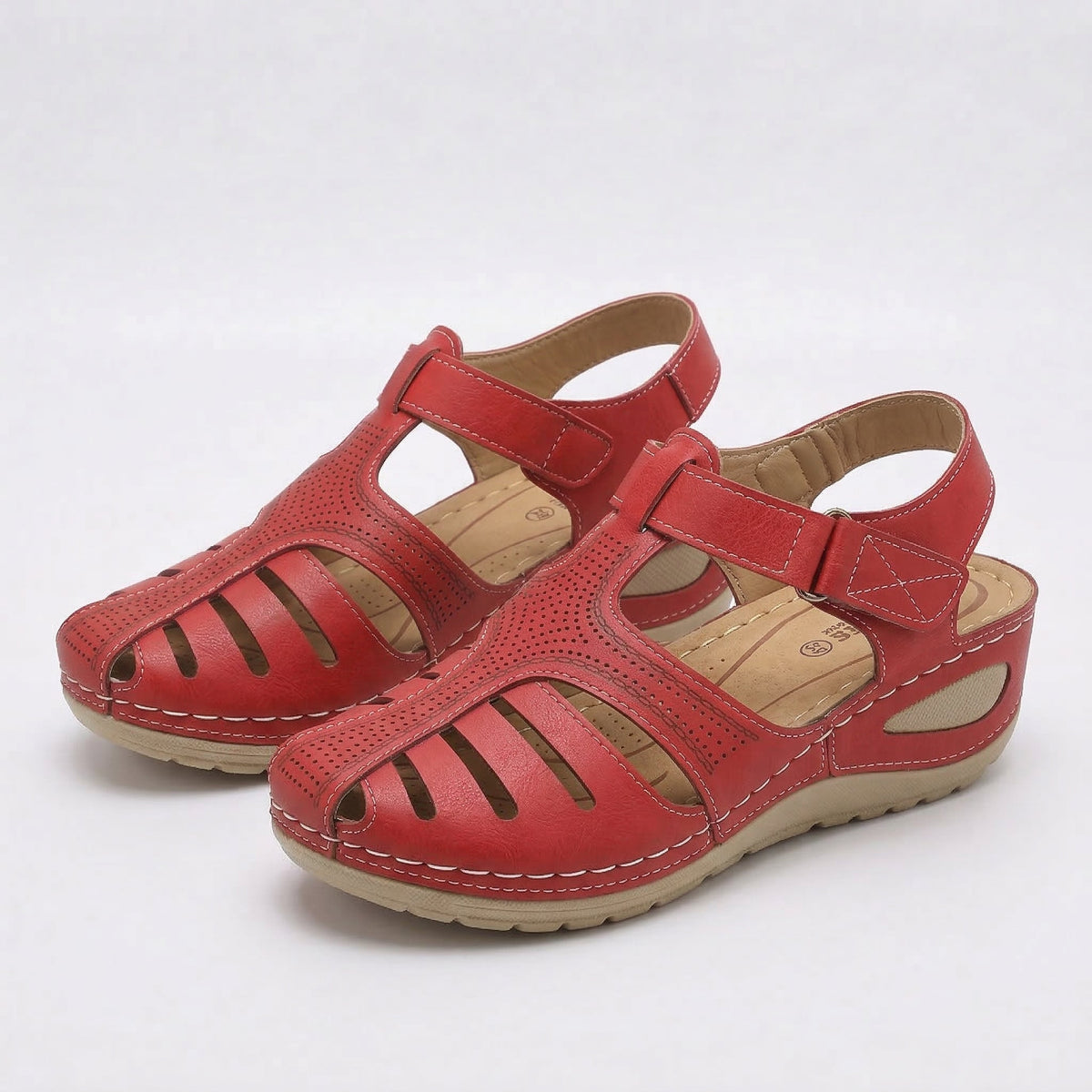 Comfort Sandals with a Gentle Lift