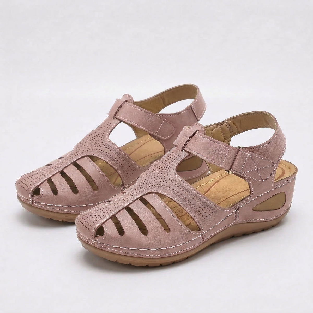 Comfort Sandals with a Gentle Lift