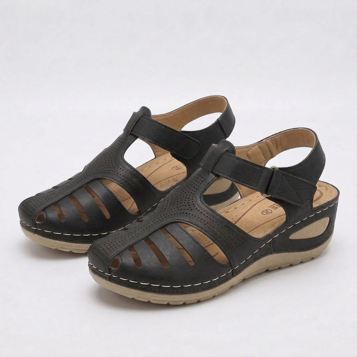 Comfort Sandals with a Gentle Lift