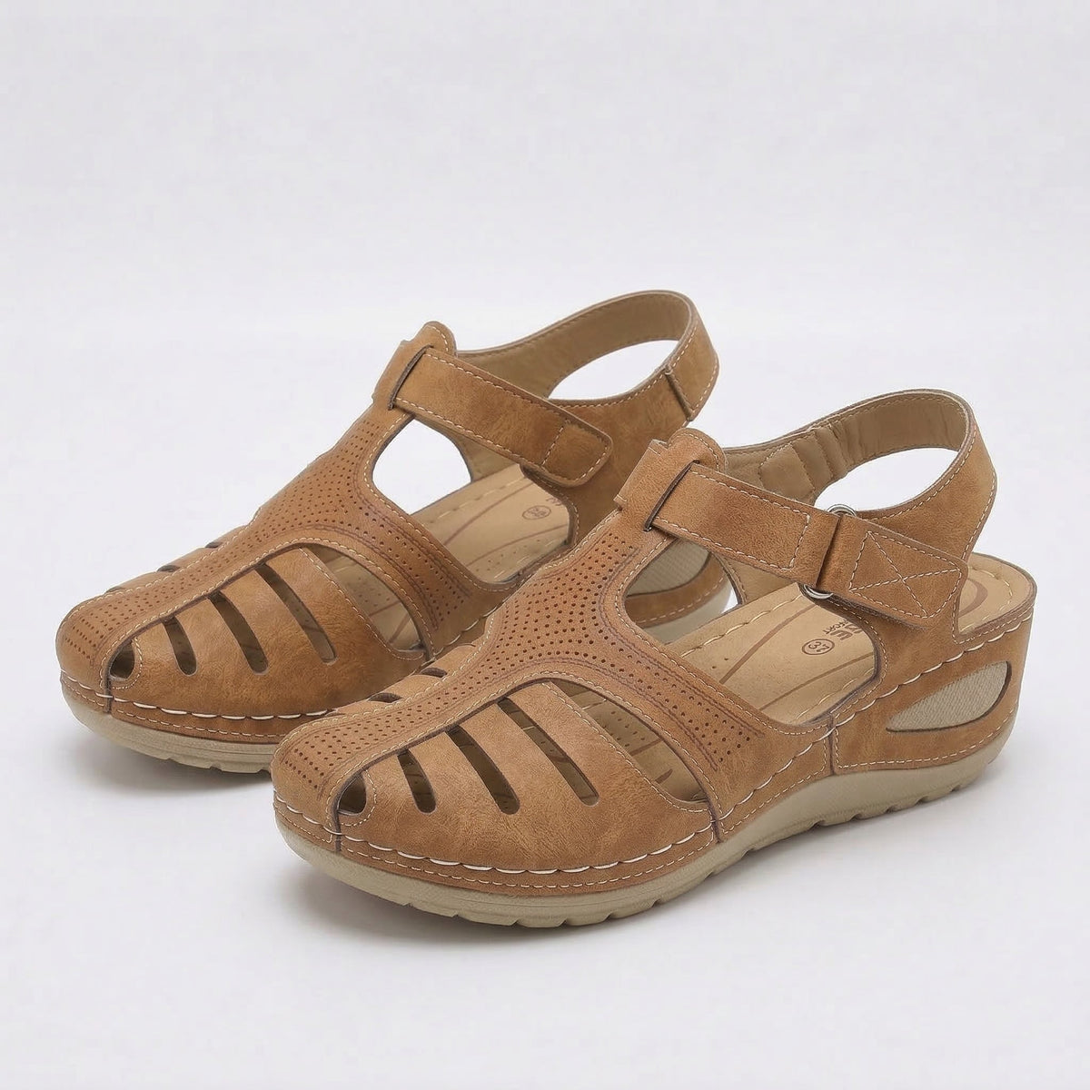 Comfort Sandals with a Gentle Lift