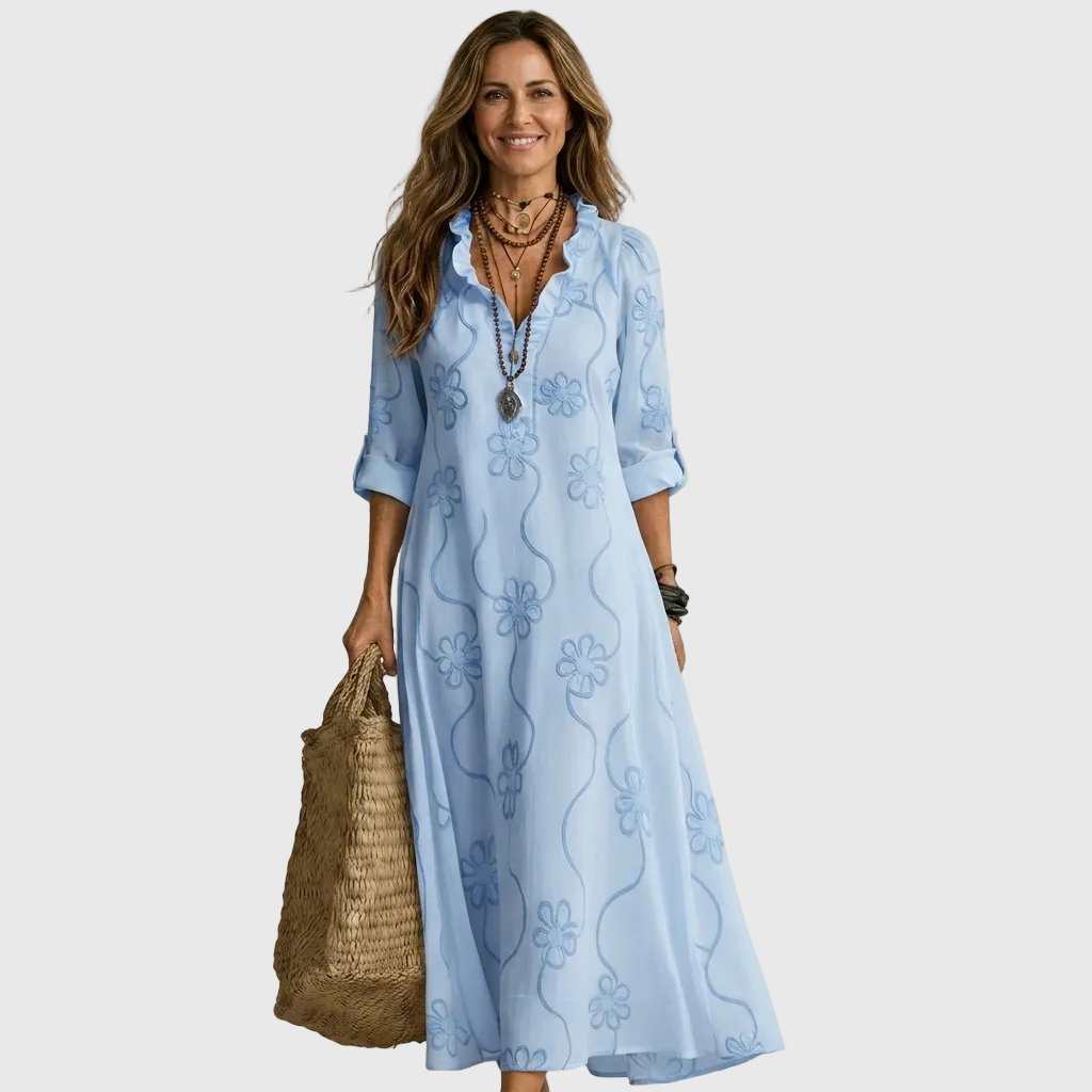 Relaxed Shirt Midi Dress