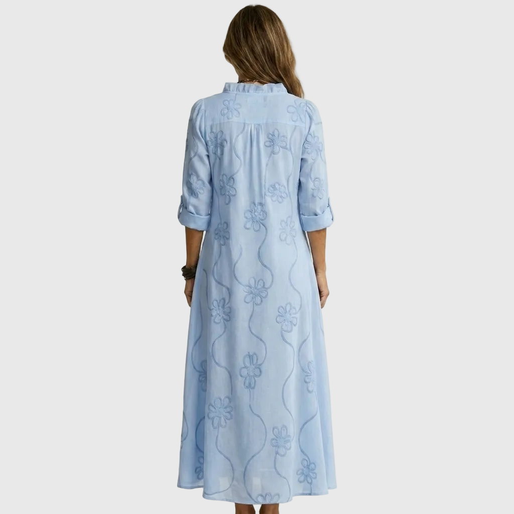 Relaxed Shirt Midi Dress