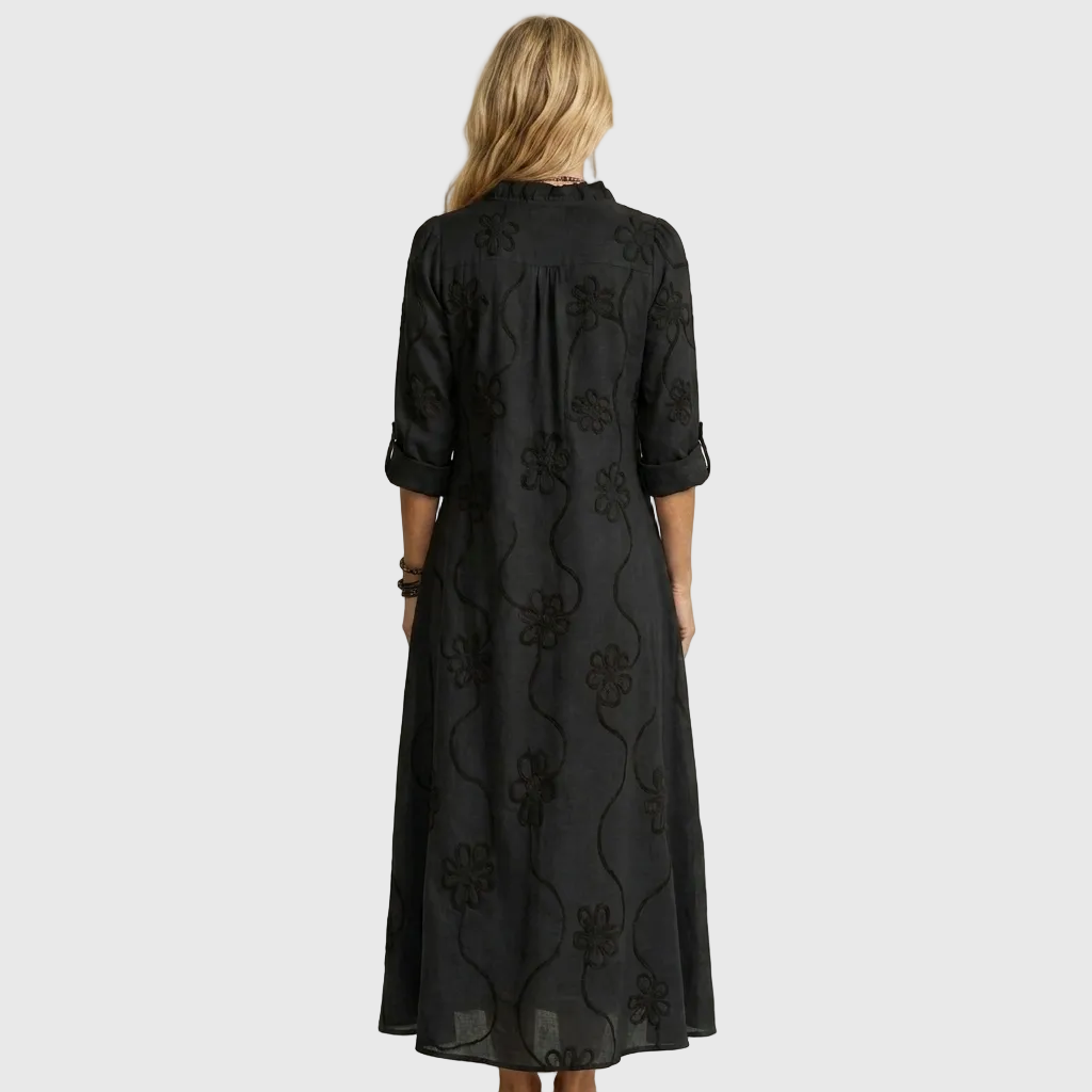 Relaxed Shirt Midi Dress