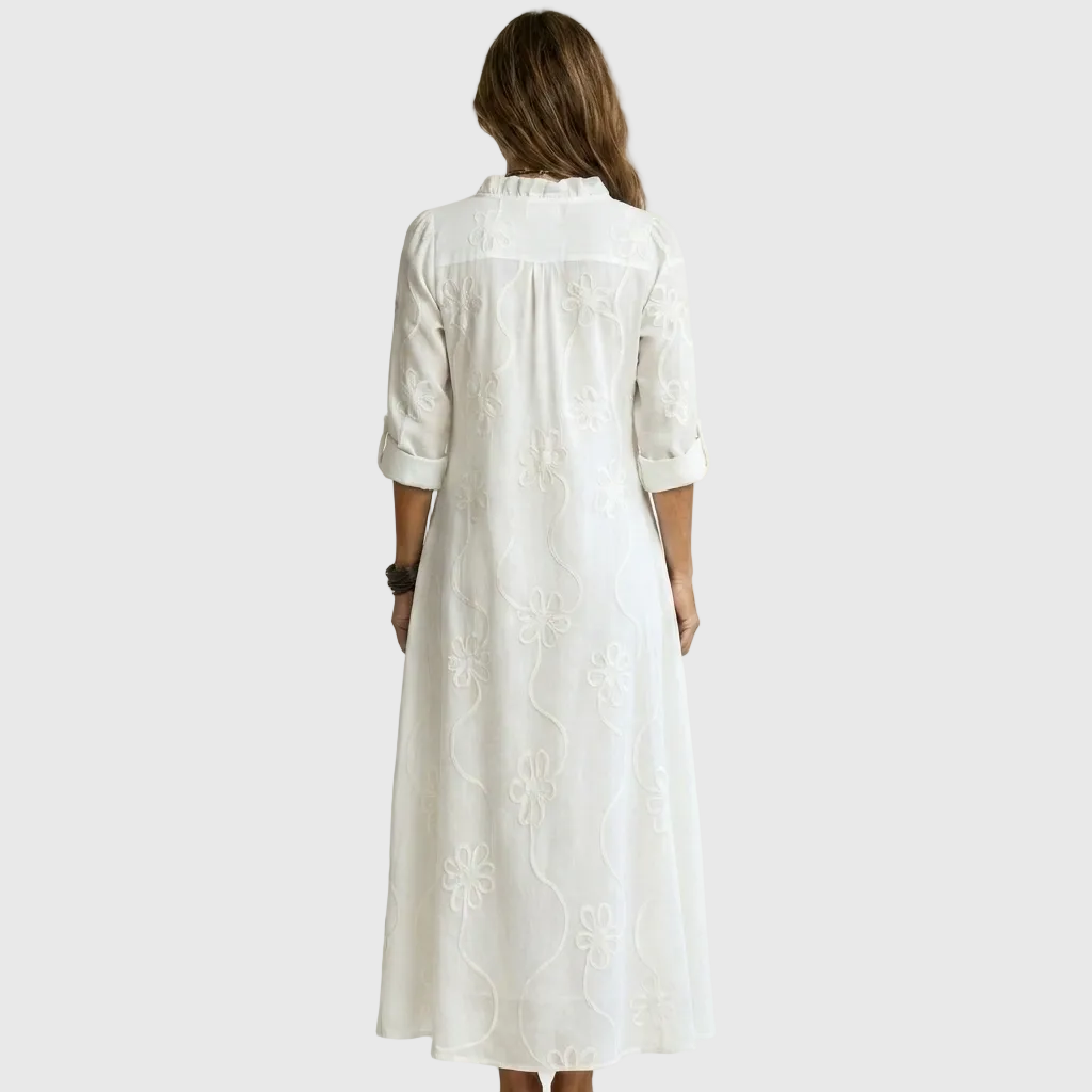 Relaxed Shirt Midi Dress