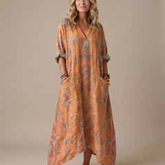 Isla | Midi Dress with Large Pockets