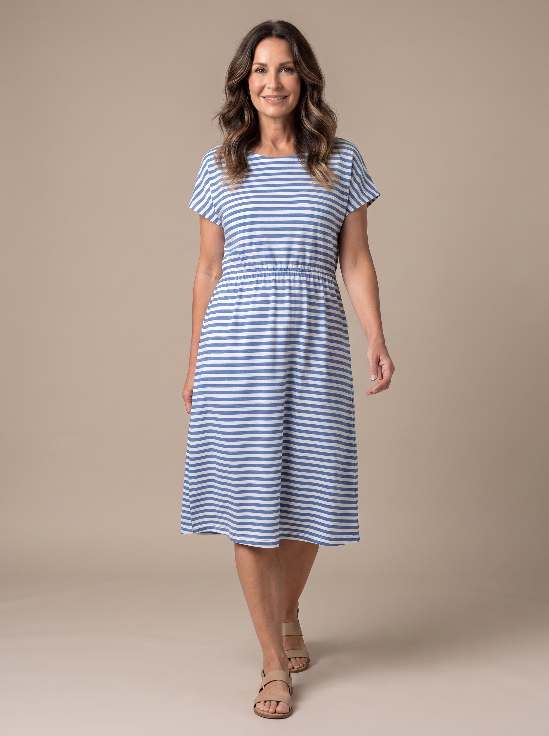 Sofia | Striped Summer Dress