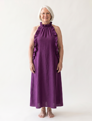 front view - Purple