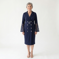 front view - Navy