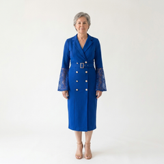 front view - Blue