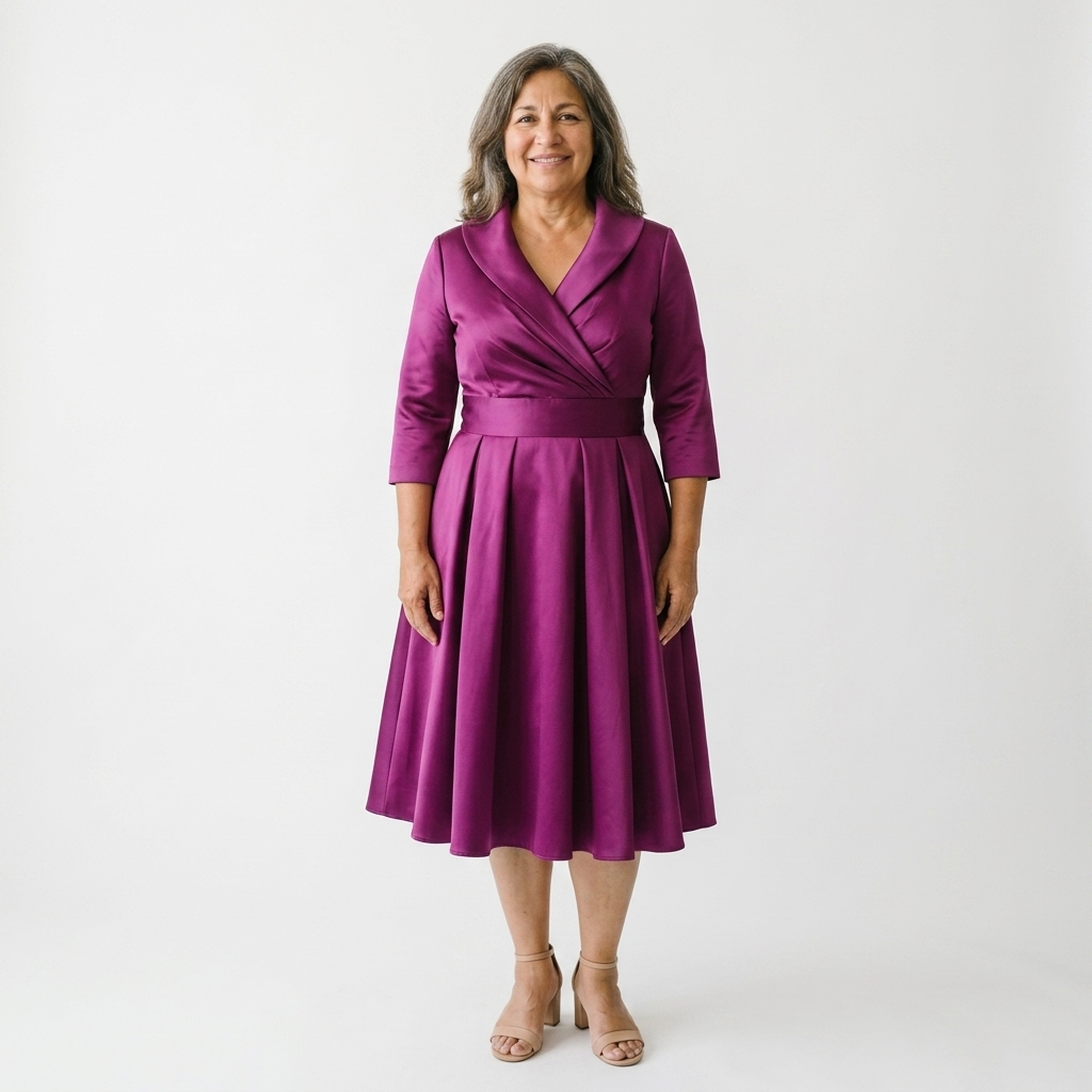 front view - Purple