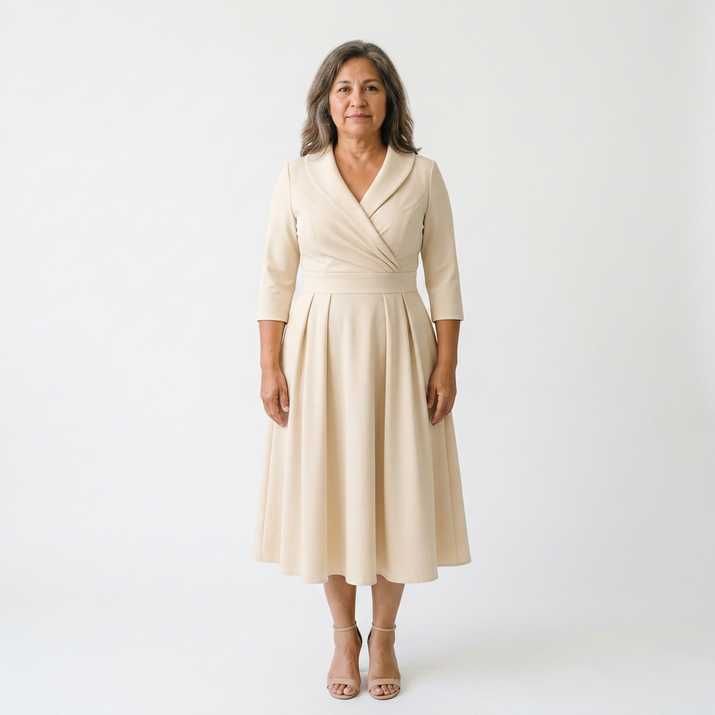 front view - Beige