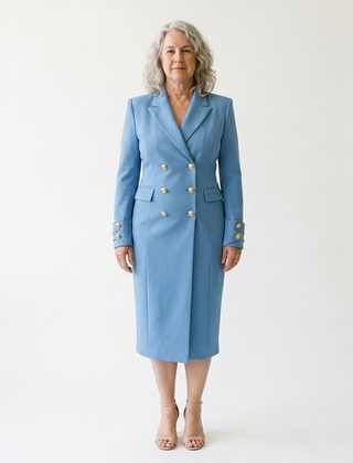front view - Blue