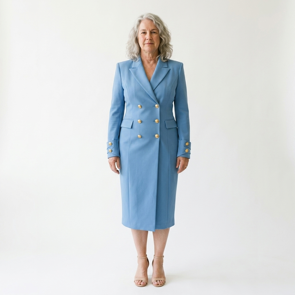 front view - Blue