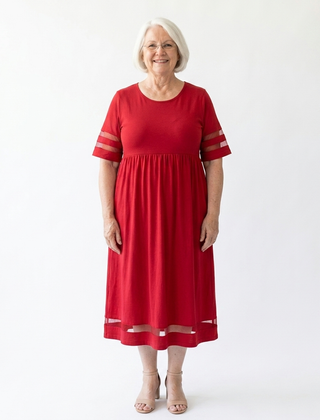 front view - Red