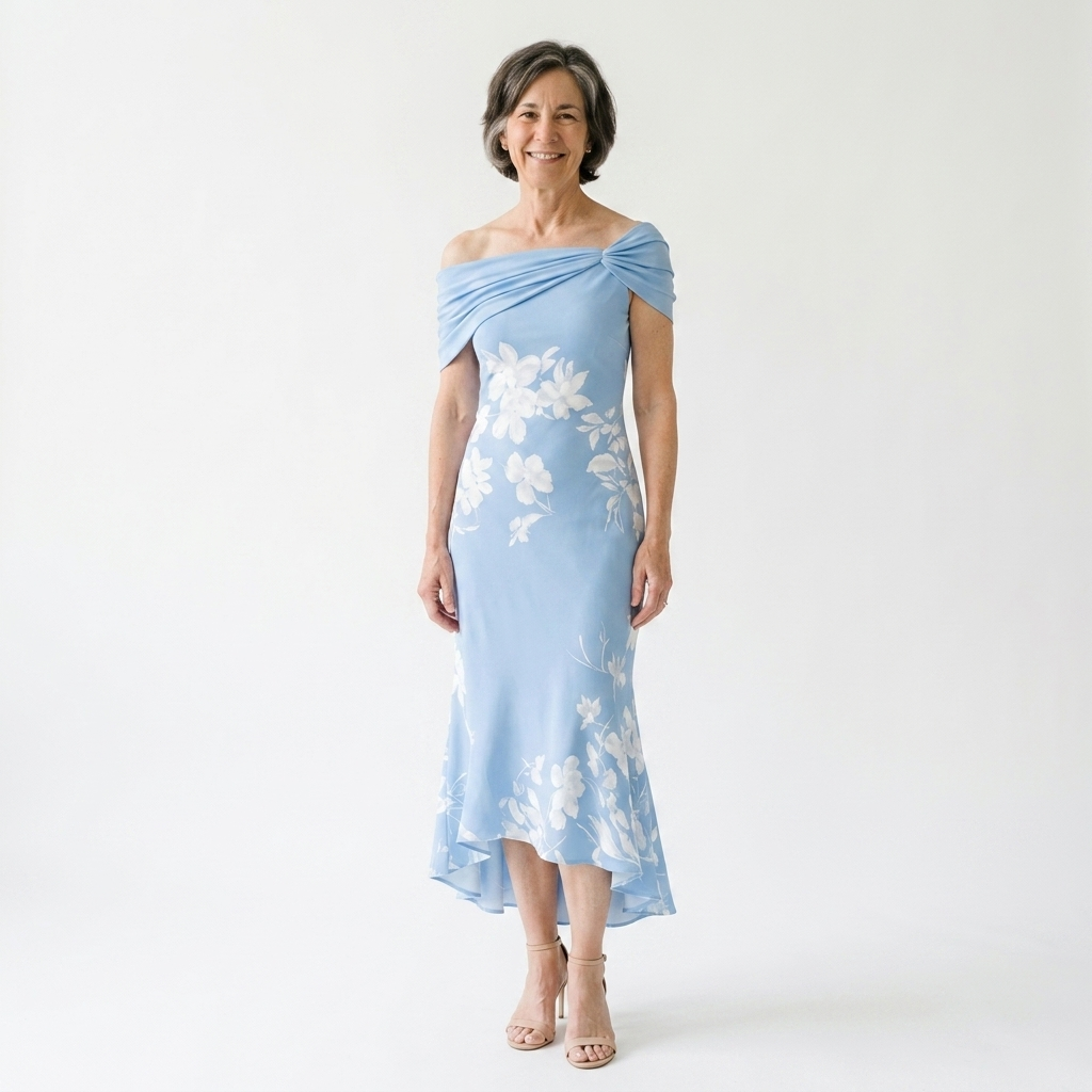 front view - Blue