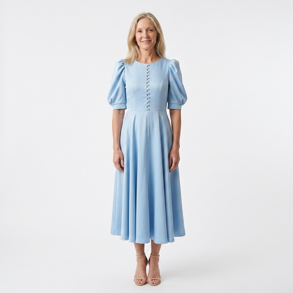 front view - Blue