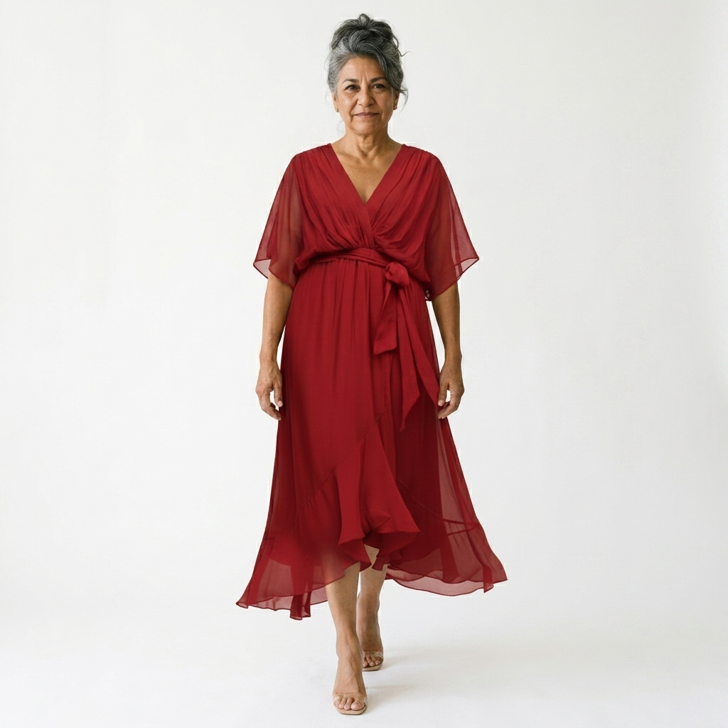 front view - Red