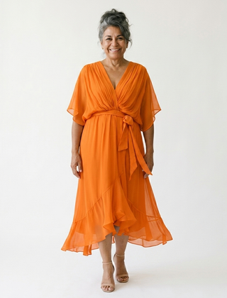 front view - Orange