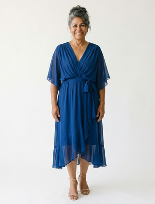 front view - Blue