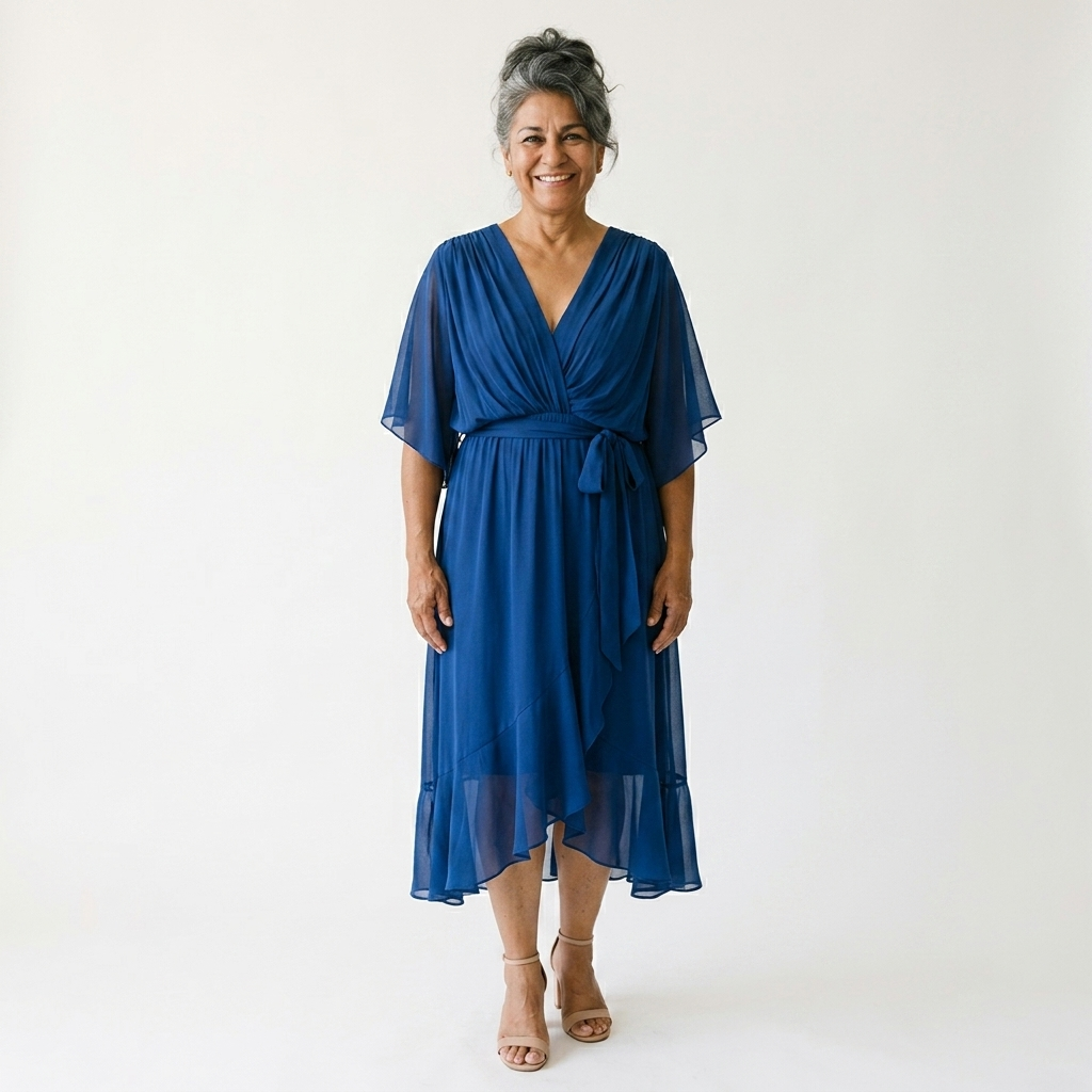 front view - Blue