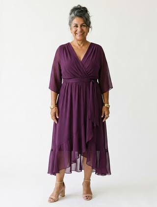 front view - Purple
