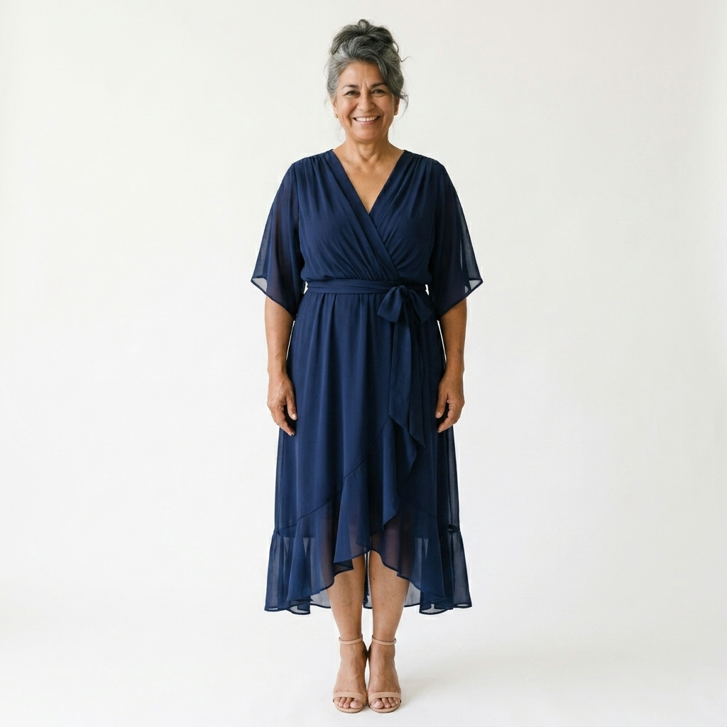 front view - Navy