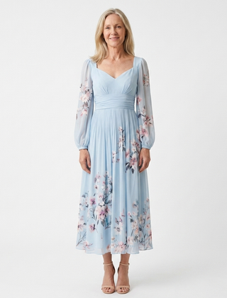 front view - Blue